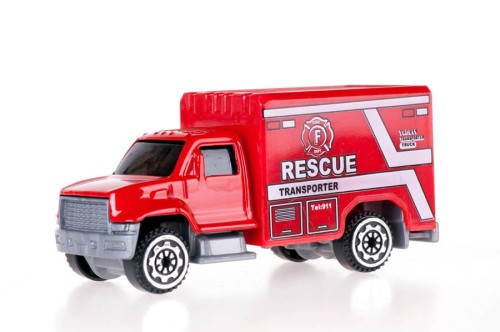 Nagrody dla małych pacjentów: A712H01 - Samochody metalowe, różne wzory i kolory, skala 1:64