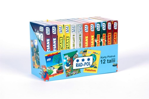 A081C01 Karty Piotruś różne wzory (RAD-POL)
