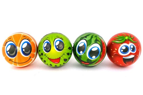 Nagrody dla małych pacjentów – A281B02 - Piłeczki antystresowe wesołe owoce średnica 6 cm