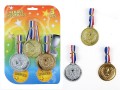 Nagrody dla małych pacjentów - A120A - Medale nagrody dla zwycięzców zestaw 3 sztuki: złoty, srebrny i brązowy