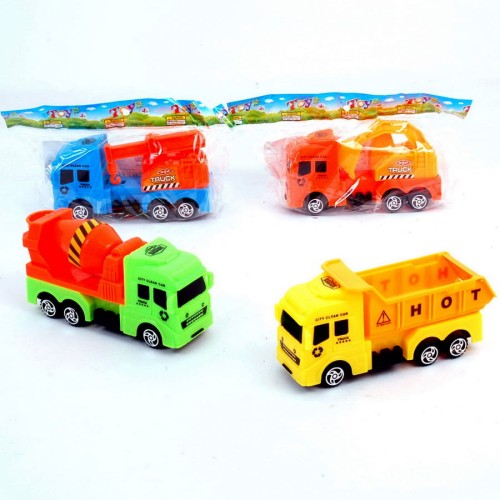 Nagrody dla małych pacjentów: A712J -Samochód budowlany średni z napędem, różne wzory