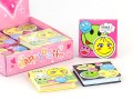 Nagrody dla małych pacjentów: A107E - Notes wesoły buziaczek seria Smile, 8*8 cm, cieniowane karteczki