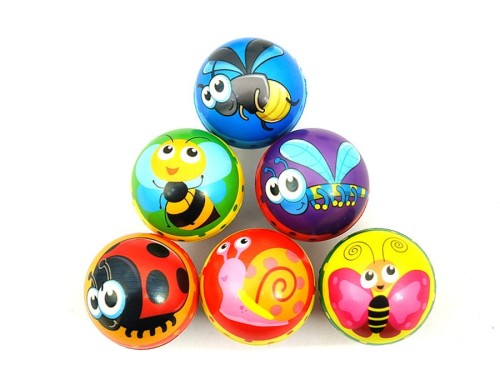 Nagrody dla małych pacjentów: A281D01 - Piłeczka antystresowa zwierzęta/owady średnica 6 cm