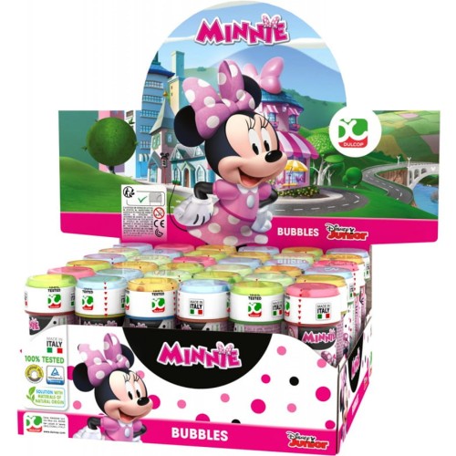 Nagrody dla małych pacjentów: A054L03 - Bańki mydlane licencyjne wzory bajkowe MINNIE 60ml