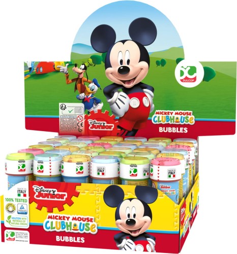 Nagrody dla małych pacjentów: A054L17 - Bańki mydlane licencyjne wzory bajkowe MICKEY 60 ml