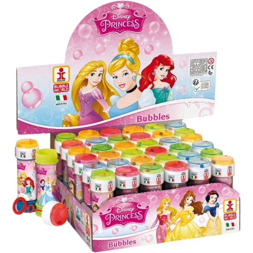 Nagrody dla małych pacjentów: A054L19 - Bańki mydlane licencyjne wzory bajkowe KSIĘŻNICZKI 60 ml