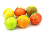 A280K - Piłeczka antystresowa owoce, średnica 6 cm