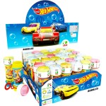 A054L08 - Bańki mydlane licencyjne wzory bajkowe HOT WHEELS 60 ml