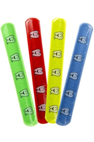 Nagrody dla małych pacjentów w gabinetach lekarskich: A241E - Opaska / bransoleta sprężynująca 22 cm "w ząbki" NOWOŚĆ