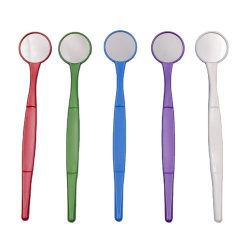 Nagrody dla małych pacjentów gabinetów lekarskich: A033E01 - Lusterko dentystyczne jak prawdziwe, a jednak gadżet, różne kolory, wersja szklana PREMIUM