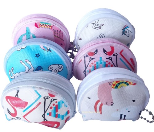 Nagrody dla dzielnych pacjentów gabinetów lekarskich: A106G16 - Portfelik dziewczęcy na suwak, różne wzory  i kolory