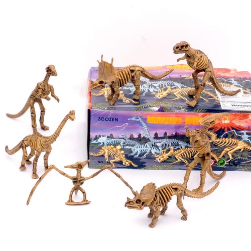 Nagrody dla grzecznych pacjentów gabinetów lekarskich: A036G - Dinozaury większe - szkielety, różne rodzaje