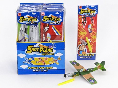 Nagrody dla dzielnych pacjentów: A039D02 - Samolot ze styropianu Shot Plane, duży, wystrzeliwany
