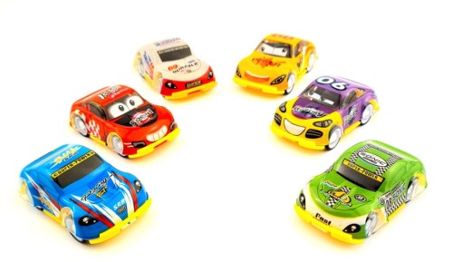 Nagrody dla grzecznych pacjentów gabinetów lekarskich: A112A05 - Samochód touring mini, słodki jak cukierek, z napędem, 5,5 cm