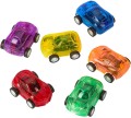 Nagrody dla grzecznych pacjentów gabinetów lekarskich: A112A06 - Samochód przezroczysty mini z napędem, 4,5 cm, różne kolory