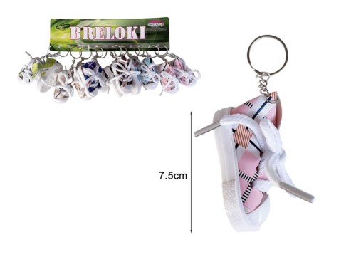 Nagrody dla dzielnych pacjentów gabinetów lekarskich: A028A03 - Brelok trampek 12 sztuk