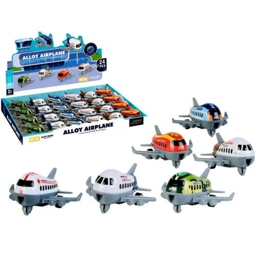 Nagrody dla małych pacjentów gabinetów lekarskich: Samoloty metalowe z napędem, różne warianty