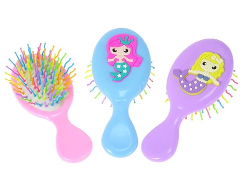 Nagrody dla dzielnych pacjentów gabinetów lekarskich: A699D01 - Szczotka do włosów z rączką Syrenka