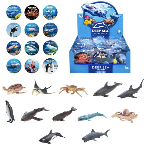 Nagrody dla dzielnych pacjentów gabinetów lekarskich: A036A06 - Zwierzęta morskie "na sztuki", super jakość!