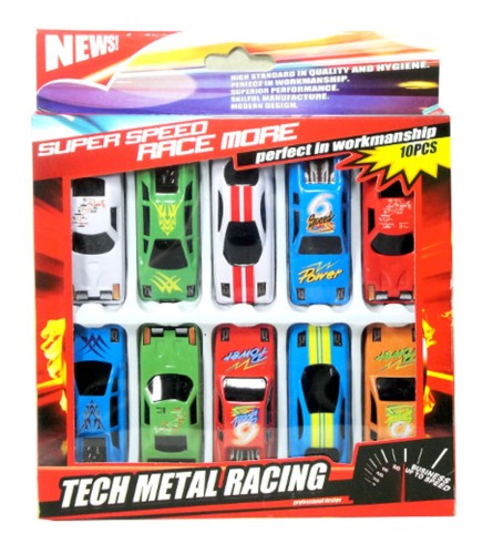 Nagrody dla grzecznych pacjentów: A715A04 - Samochody sportowe  zestaw 10 sztuk