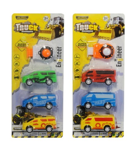 Nagrody dla dzielnych pacjentów gabinetów lekarskich : A713B01 - Samochody ratunkowe z wyrzutnią zestaw 3 sztuk