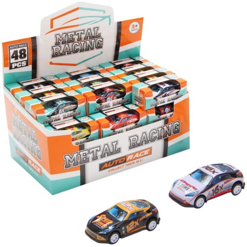 Nagrody dla dzielnych pacjentów gabinetów lekarskich : A715K02 - Samochód metalowy wersja sportowa, w pudełeczku