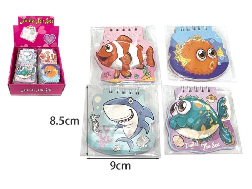 Nagrody dla grzecznych pacjentów: A107C13 - Notes podwodny świat (kolorowe karteczki)