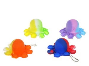 A282F02 - Gniotek ośmiorniczka dwustronna Pop it