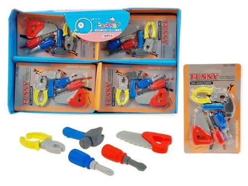 Nagrody dla małych pacjentów w gabinetach stomatologicznych: A098H01 - Gumki do ścierania narzędzia - zestaw 5 sztuk