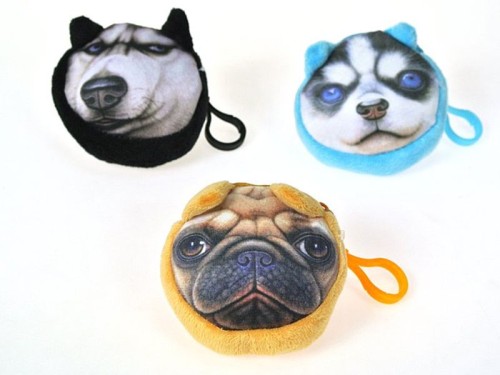 Nagrody dla małych pacjentów: A106G26-  Portmonetka pluszowa  zwierzaczek z uszkami