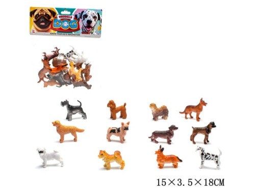 Nagrody dla dzielnych pacjentów gabinetów lekarskich: A133A06 - Pieski mini zestaw 12 sztuk