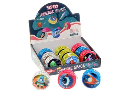 Nagrody dla dzielnych pacjentów gabinetów lekarskich: A275B14 - Jo - Jo świecące Statki kosmiczne