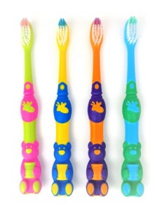 A190A02 - Szczoteczka dziecięca do zębów Misiaczek - od 5 lat 